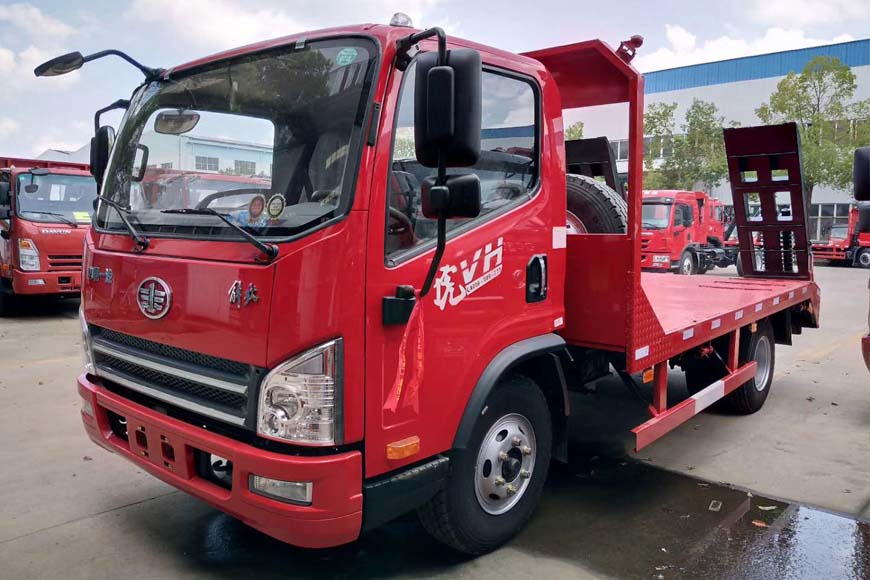 4X2藍牌【6-10噸】平板運輸車