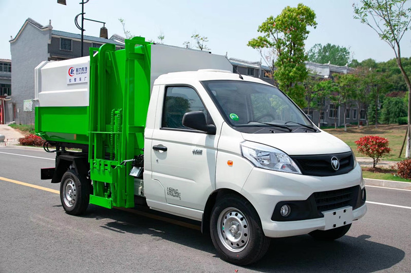 [國六】福田祥菱掛桶垃圾車（3方）