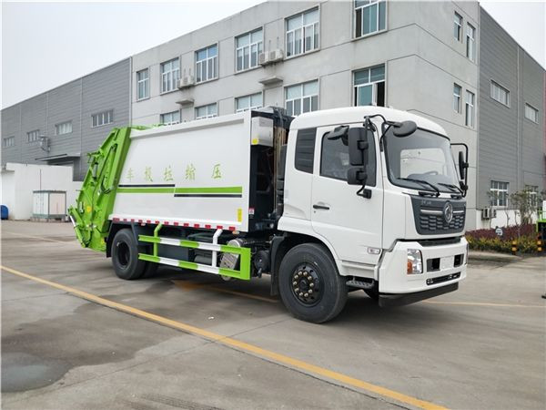 國六東風天錦14方壓縮式垃圾車