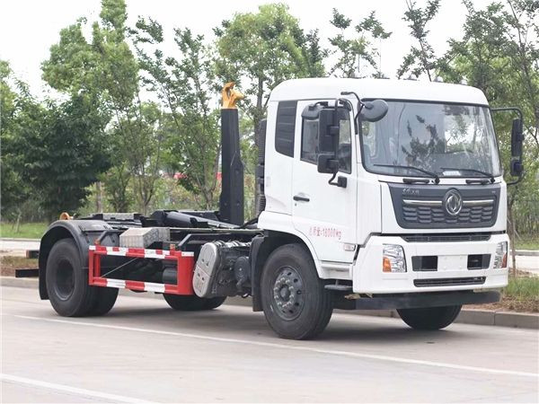 國六東風天錦勾臂垃圾車（12方）