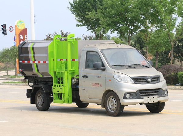 國六福田掛桶垃圾車（3方）