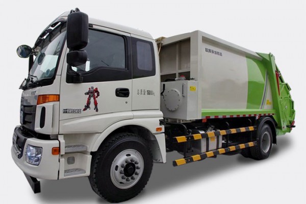 (10-12方)福田歐曼單橋壓縮垃圾車
