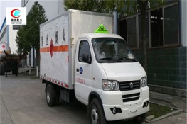 東風俊風3.3米易燃液體廂式運輸車【三類 藍牌】