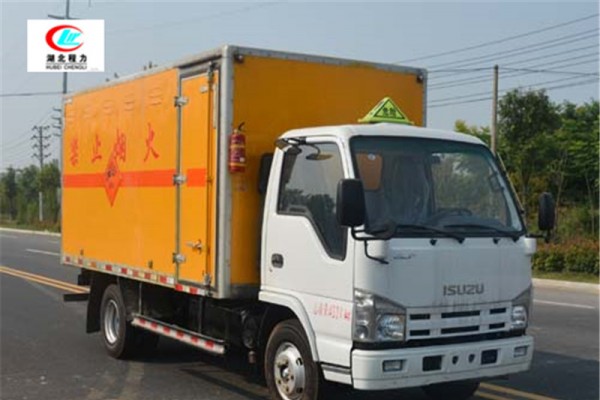 慶鈴4.2米易燃液體廂式運輸車【三類 藍牌】