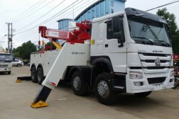 【360°旋轉(zhuǎn)吊】重汽豪沃大型清障車