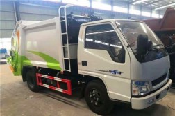 (4方 藍牌)江鈴壓縮垃圾車