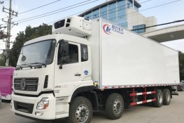 (廂長9.4米)東風天龍前四后八冷藏車