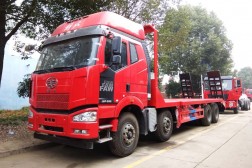 8X4前四后八【20-40噸】平板運輸車