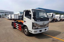 國六·東風多利卡【5方】勾臂垃圾車