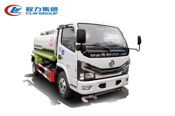 程力專用汽車，東風(fēng)多利卡雙排消防灑水車