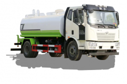 國六【14立方】解放J6 灑水車
