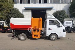 國六【3-4方 藍牌】東風途逸 掛桶垃圾車