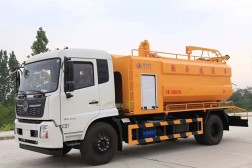 東風天錦12-15方清洗吸污車