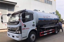國六東風8方一體罐清洗吸污車