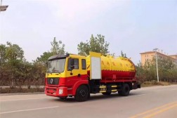東風14方大功率清洗吸污車