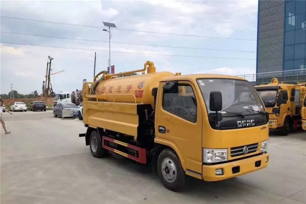5方藍牌清洗吸污車