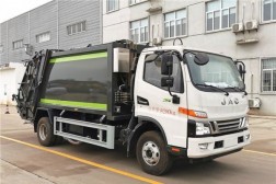 國六江淮駿鈴9方壓縮式垃圾車