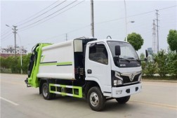 國六東風小福瑞卡6方壓縮式垃圾車
