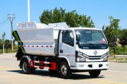 國六東風6.5方無泄漏后裝垃圾車