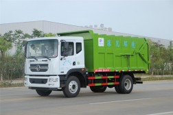 程力東風多利卡D9壓縮式對接垃圾車