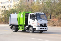 程力東風御虎側裝壓縮式對接垃圾車