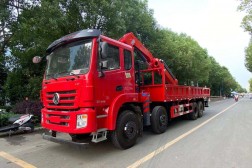 國六東風錦程V6P前四后八折臂吊