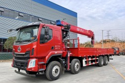 柳汽乘龍前四后八14噸隨車吊(國六)