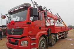 陜汽德龍新M3000三一徐工16噸隨車吊