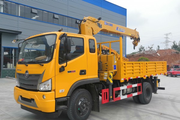 福田瑞沃徐工6.3噸3節臂隨車吊(國六)
